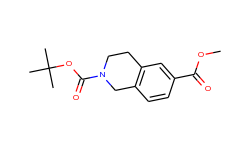 2-Tert-butyl 6-methyl 3,4-dihydroisoquinoline-2,6(1H)-dicarboxylate