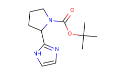 (S)-tert-Butyl 2-(1H-imidazol-2-yl)pyrrolidine-1-carboxylate