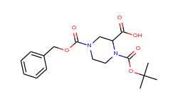 (S)-4-((Benzyloxy)carbonyl)-1-(tert-butoxycarbonyl)piperazine-2-carboxylic acid