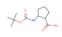 trans-2-((Tert-Butoxycarbonyl)amino)cyclopentanecarboxylic acid