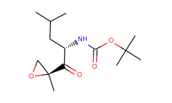 [(1S)-3-Methyl-1-[[(2S)-2-methyloxiranyl]carbonyl]butyl]carbamic acid 1,1-dimethylethyl ester