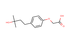 4-(1',1'-Dimethyl-1'-hydroxypropyl)phenoxy-acetic acid