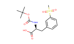 N-[(1,1-dimethylethoxy)carbonyl]-3-(methylsulfonyl)- L-Phenylalanine