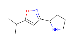 5-Isopropyl-3-pyrrolidin-2-ylisoxazole