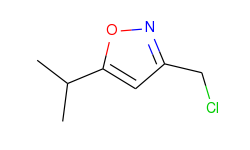 3-(chloromethyl)-5-isopropylisoxazole