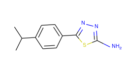 5-(4-isopropylphenyl)-1,3,4-thiadiazol-2-amine