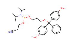 3-[3-[Bis(4-methoxyphenyl)-phenylmethoxy]propoxy-[di(propan-2-yl)amino]phosphanyl]oxypropanenitrile