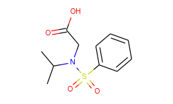 2-(N-Isopropylphenylsulfonamido)acetic acid