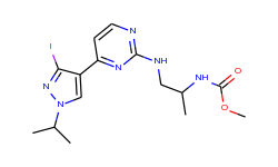 Methyl N-[(2S)-1-[[4-(3-iodo-1-propan-2-ylpyrazol-4-yl)pyrimidin-2-yl]amino]propan-2-yl]carbamate