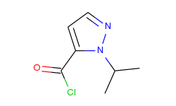 1-(methylethyl)pyrazole-5-carbonyl chloride