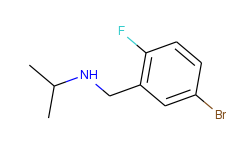 1-Bromo-4-fluoro-3-(isopropylaminomethyl)benzene