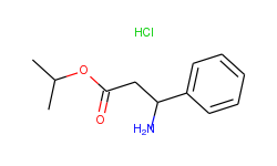 isopropyl 3-amino-3-phenylpropanoate hydrochloride