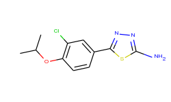 5-(3-Chloro-4-isopropoxyphenyl)-1,3,4-thiadiazol-2-aMine