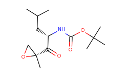 Tert-butyl ((S)-4-methyl-1-((R)-2-methyloxiran-2-yl)-1-oxopentan-2-yl)carbamate