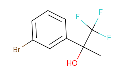 2-(3-Bromophenyl)-1,1,1-trifluoropropan-2-ol