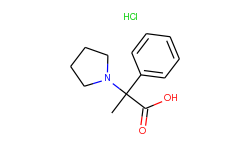 2-Phenyl-2-(pyrrolidin-1-yl)propanoic acid hydrochloride