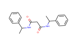 N,N'-Bis-(1-phenyl-ethyl)-malonamide