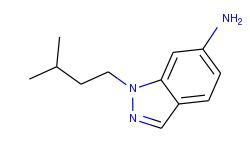 1H-Indazol-6-amine, 1-(3-methylbutyl)-