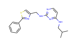 2,4-Pyrimidinediamine, N4-(2-methylpropyl)-N2-[(2-phenyl-4-thiazolyl)methyl]-