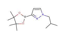 1-(2-Methylpropyl)-3-(4,4,5,5-tetramethyl-1,3,2-dioxaborolan-2-yl)-1H-pyrazole