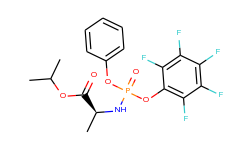 N-[(S)-(2,3,4,5,6-Pentafluorophenoxy)phenoxyphosphinyl]-L-alanine1-methylethyl ester