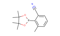 3-methyl-2-(tetramethyl-1,3,2-dioxaborolan-2-yl)benzonitrile