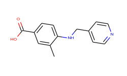 Benzoic acid, 3-methyl-4-[(4-pyridinylmethyl)amino]-