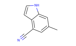 1H-​Indole-​4-​carbonitrile, 6-​methyl-