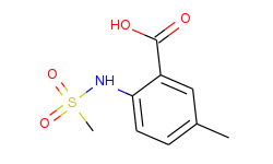 5-Methyl-2-(methylsulfonamido)benzoic Acid