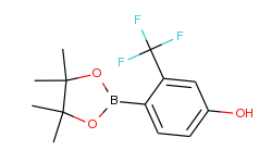 4-(4,4,5,5-Tetramethyl-1,3,2-dioxaborolan-2-yl)-3-(trifluoromethyl)phenol