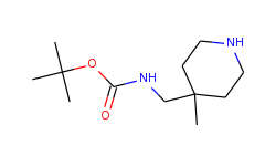 tert-butyl [(4-methylpiperidin-4-yl)methyl]carbamate