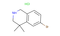 6-Bromo-4,4-dimethyl-1,2,3,4-tetrahydroisoquinoline hydrochloride