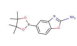 5-(4,4,5,5-tetramethyl-1,3,2-dioxaborolan-2yl)benzo[d]oxazol-2-amine