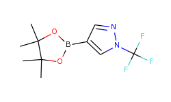 4-​(4,​4,​5,​5-​Tetramethyl-​1,​3,​2-​dioxaborolan-​2-​yl)​-​1-​(trifluoromethyl)​-​1H-​pyrazole