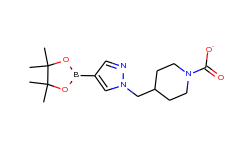 4-((4-(4,4,5,5-TETRAMETHYL-1,3,2-DIOXABOROLAN-2-YL)-1 H-PYRAZOL-1-YL)METHYL)PIPERIDINE-1-CARBOXYLATE