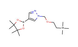 4-​(4,​4,​5,​5-​tetramethyl-​1,​3,​2-​dioxaborolan-​2-​yl)​-​1-​((2-​(trimethylsilyl)​ethoxy)​methyl