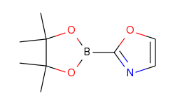 2-(4,4,5,5-tetramethyl-1,3,2-dioxaborolan-2-yl)oxazole