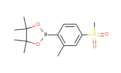 4,4,5,5-TETRAMETHYL-2-[2-METHYL-4-(METHYLSULFONYL)PHENYL]-1,3,2-DIOXABOROLANE