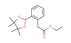 ethyl 2-(2-(4,4,5,5-tetramethyl-1,3,2-dioxaborolan-2-yl)phenyl)acetate