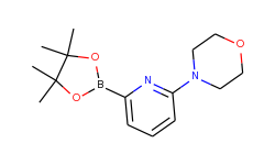 4-(6-(4,4,5,5-Tetramethyl-1,3,2-dioxaborolan-2-yl)pyridin-2-yl)morpholine