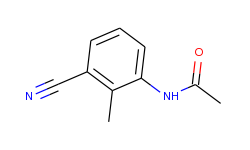 2-methyl-3-acetylamino-benzonitrile