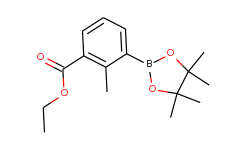 Ethyl 2-Methyl-3-(4,4,5,5-Tetramethyl-1,3,2-Dioxaborolan-2-yl)Benzoate