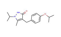 3H-​Pyrazol-​3-​one, 1,​2-​dihydro-​5-​methyl-​4-​[[4-​(1-​methylethoxy)​phenyl]​methyl]​-​1-​(1-​me