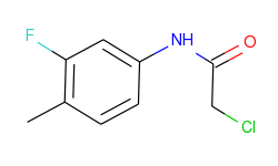 2-chloro-n-(3-fluoro-4-methyl-phenyl)-acetamide