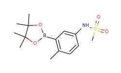 N-[4-methyl-3-(4,4,5,5-tetramethyl[1,3,2]dioxaborolan-2-yl)phenyl]methanesulfonamide