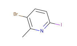 3-Bromo-6-iodo-2-methylpyridine