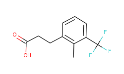 3-[2-Methyl-3-(trifluoromethyl)-phenyl]propionic acid