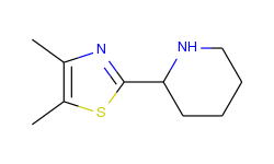 4,5-Dimethyl-2-(piperidin-2-yl)thiazole