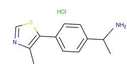 (S)-1-(4-(4-Methylthiazol-5-yl)phenyl)ethanamine hydrochloride