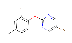 5-bromo-2-(2-bromo-4-methylphenoxy)pyrimidine